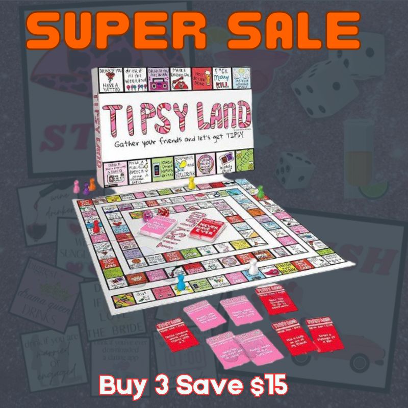 π₯ Last Day Sale 50% Off β° Party Board Game - Fun Drinking Game for Friends π·