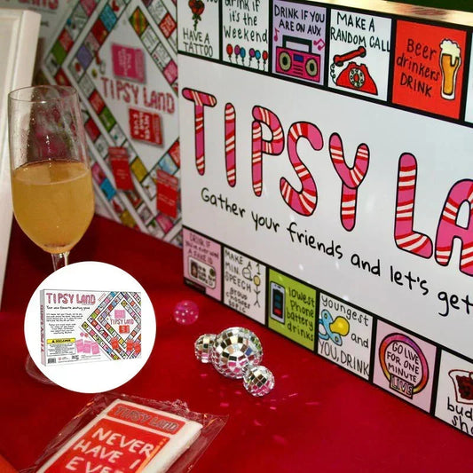🔥 Last Day Sale 50% Off ⏰ Party Board Game - Fun Drinking Game for Friends 🍷