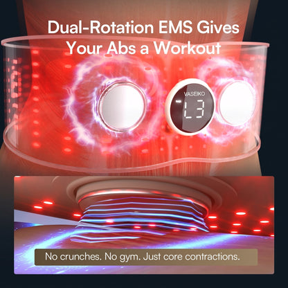 ZILARTA PULSE Red Light EMS Core Belt