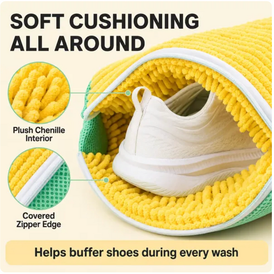🌞 50% OFF NOW! Laundry Shoe Washing Bag for Washing Machine