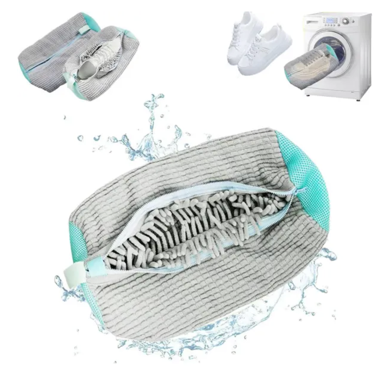 🌞 50% OFF NOW! Laundry Shoe Washing Bag for Washing Machine