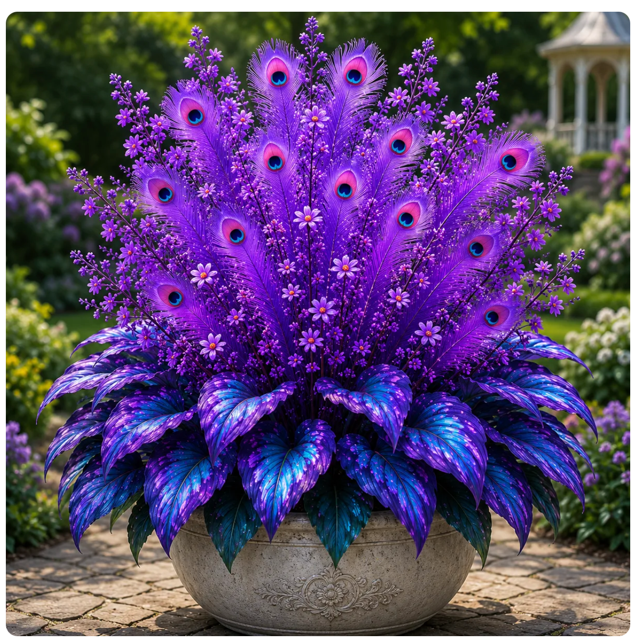 🌿🔥 Zilarta Hosta Corms – Stunning Colors That Brighten Any Space 🦚