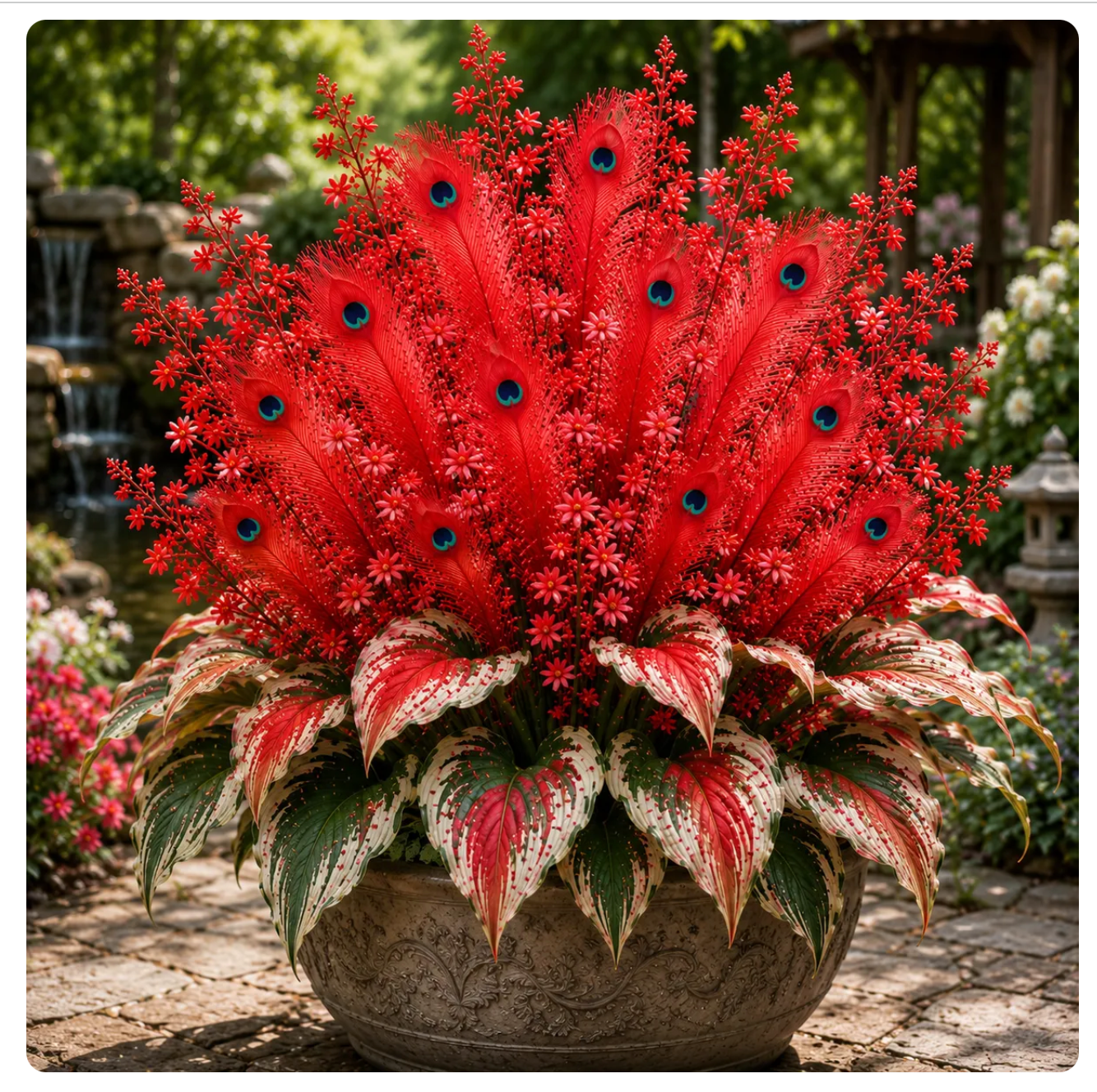 🌿🔥 Zilarta Hosta Corms – Stunning Colors That Brighten Any Space 🦚